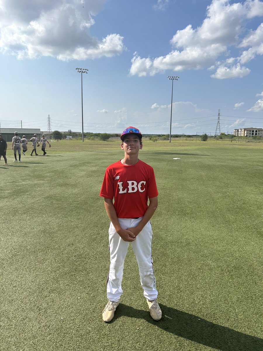 FINAL: <a href="/LonestarBSBclub/">LonestarBaseballClub</a> 15U - Barber (9) / <a href="/GPSTEXASBASEBA1/">GPS LEGENDS BASEBALL</a> Anzures - 15U (7) 
•
POG: Cooper Johnson
1-1 / 2R
#perfectgame #walkoffsports