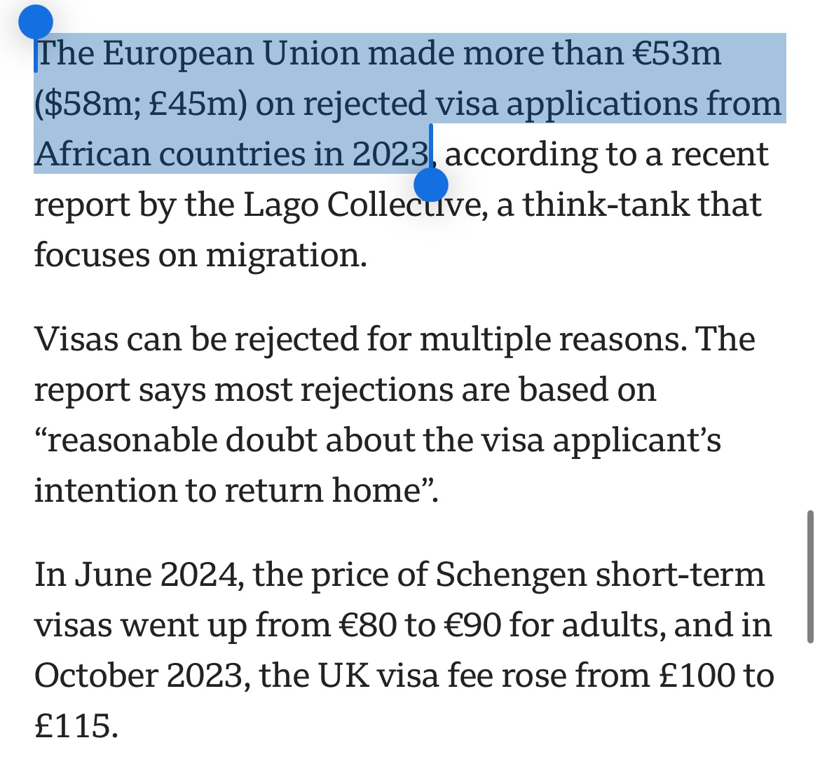 Ist das diese sog. Entwicklungshilfe?