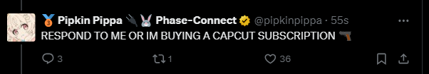 pipkinpippa's tweet photo. WHAT THE FUCK THEY CHANGED IT BACK TO A REAL GUN ON PC https://t.co/SYOOdV7kv1