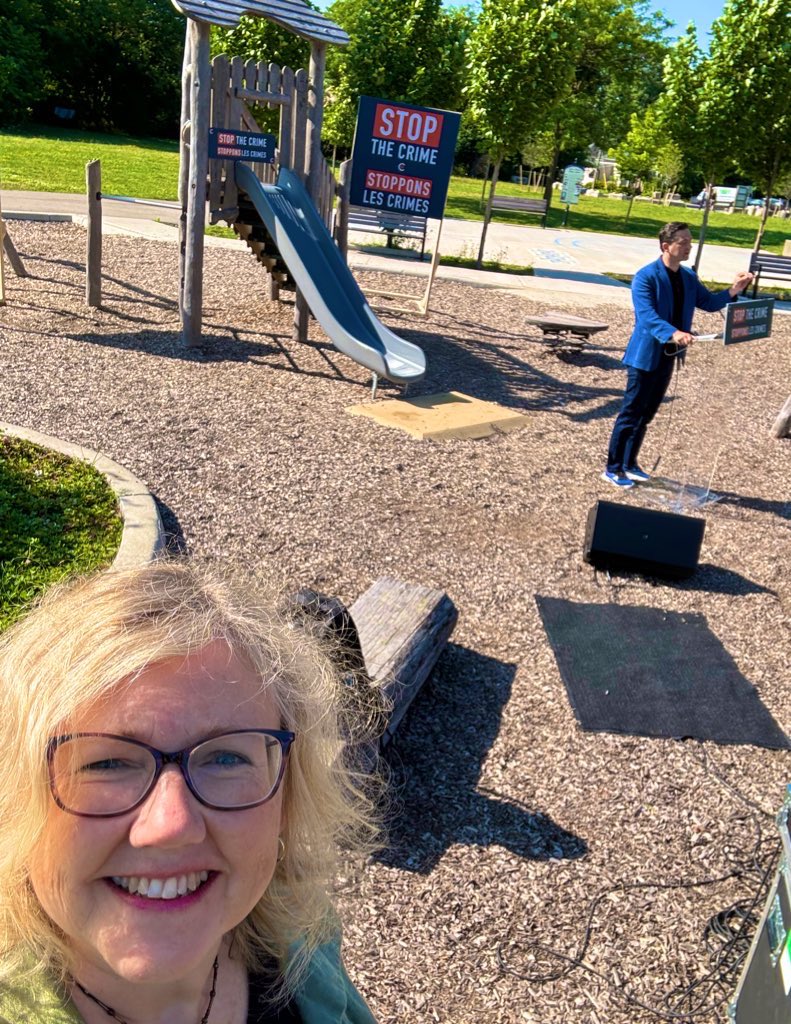 StevensonLDN's tweet image. Thank you @PierrePoilievre for visiting Lorne Ave Park in #Ward4 #OEV #LdnOnt this morning and for speaking about the much needed changes to current policies &amp;amp; programs that are creating a SERIOUS lack of safety in our communities.

Focusing funding dollars towards recovery &amp;amp;
