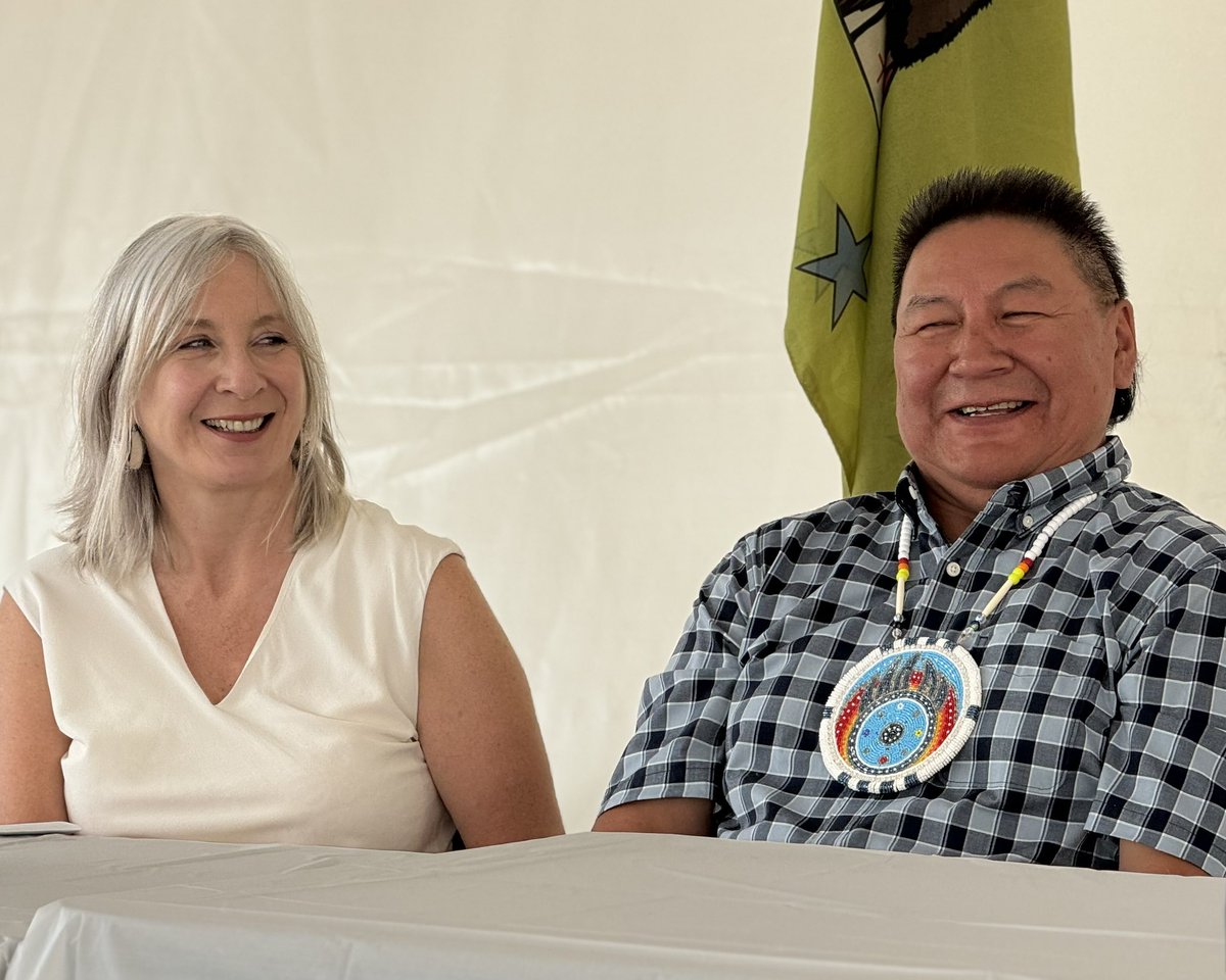 PattyHajdu's tweet photo. After 17 years on an advisory, a new generation in Star Blanket Cree Nation will now be able to trust their water. This couldn't have happened without the leadership of Chief Starr and the vision of the community. 95% of communities now do not have a long-term advisory. https://t.co/OwyqpXH3Oo