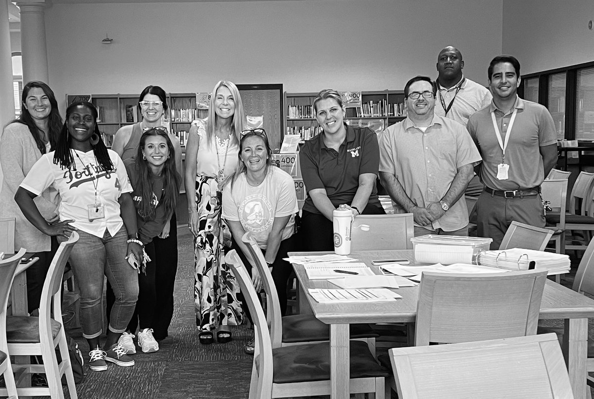 Amazing day with Mainland High School’s Leadership Team! Looking forward to the 2024-2025 school year! Rising with the Tide! #BPND￼