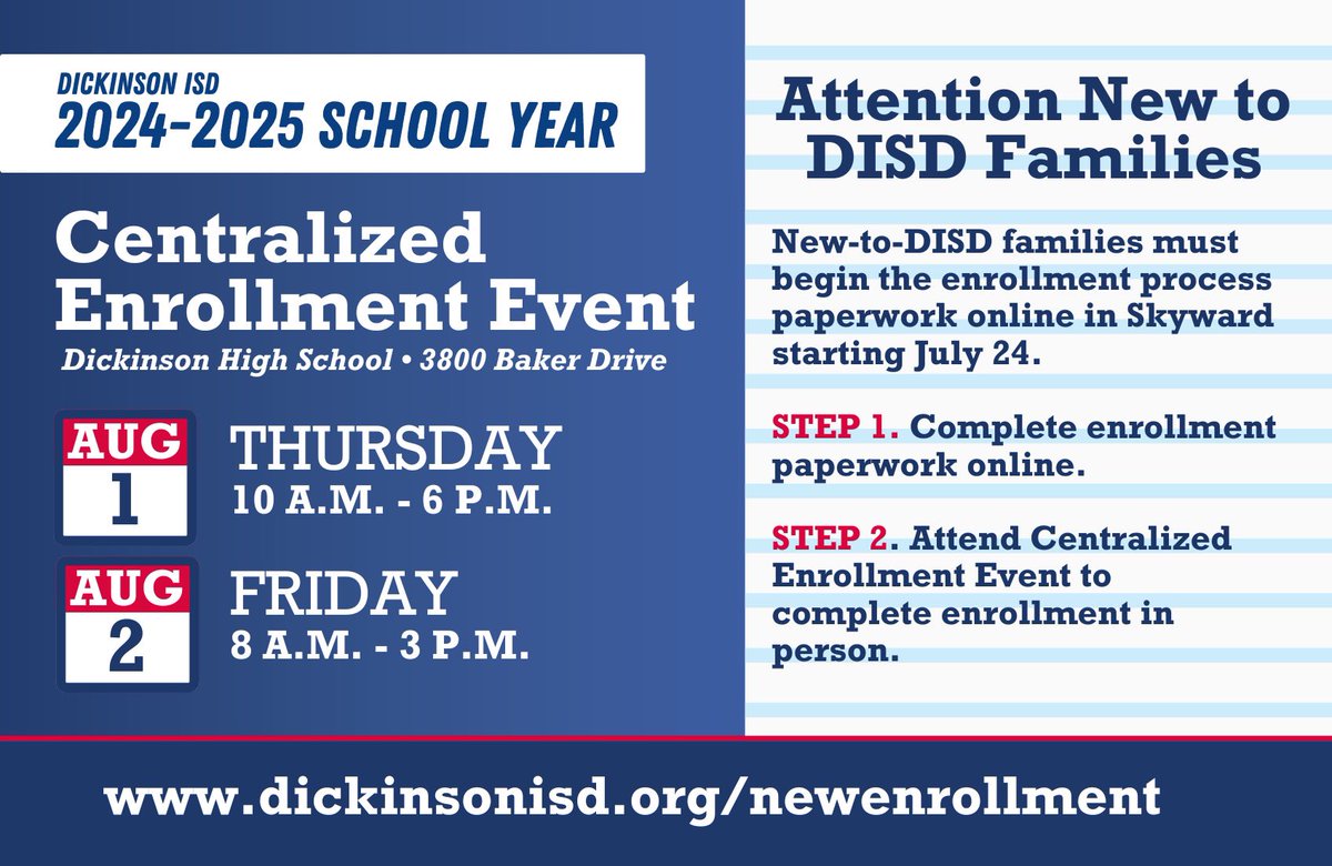 Dickinson ISD tweet media