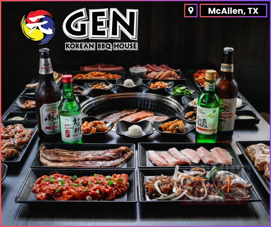 ComingSoonRGV's tweet photo. McAllen, TX - Gen Korean BBQ House is coming soon to The District located at 7913 N 10st. (SWC of 10th st and Wisconsin Rd).
#GenKoreanBBQHouse #McAllen #RGV #ComingSoon https://t.co/pcc5P4wqpe