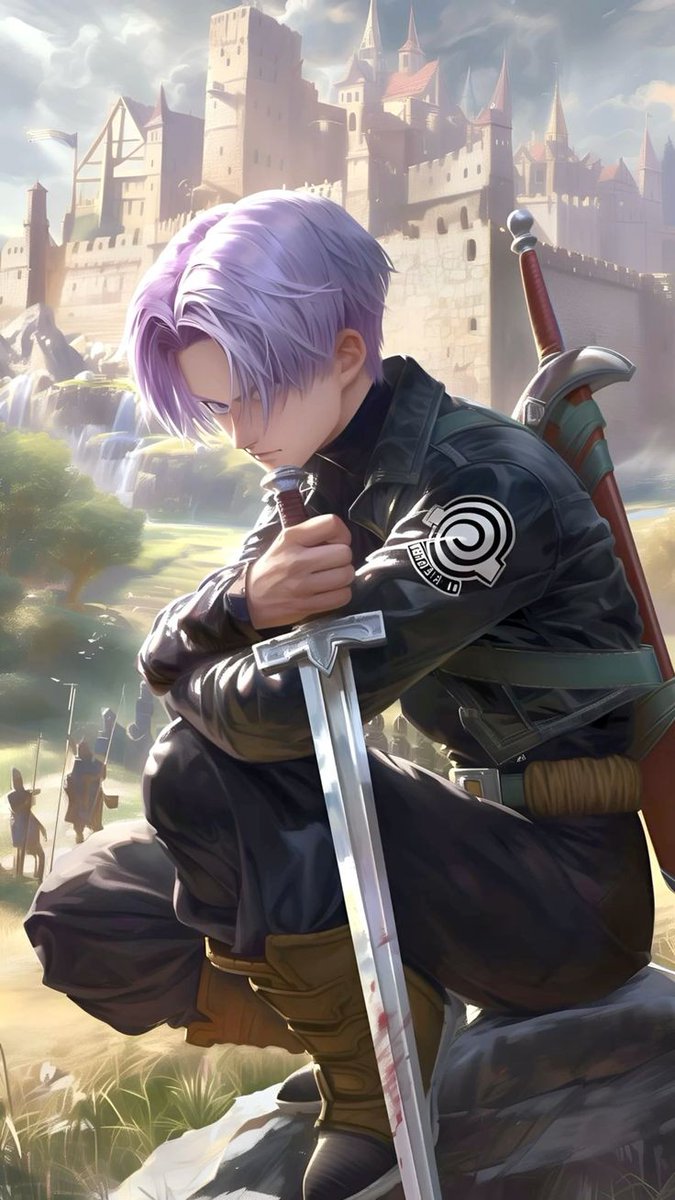 Yo soy Trunks, el guapo y respetado. Soy adorado por todas las chicas, y respetado por todos ustedes, gatos.