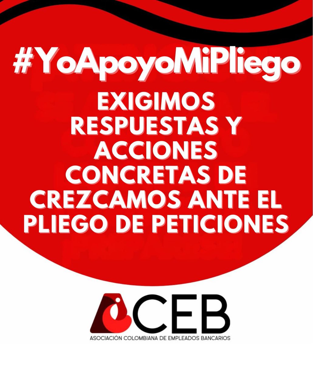Cesarg61935373's tweet photo. Por trabajo digno en @Crezcamos voy a la huelga #VotacionAHuelgaEnCrezcamos  @AcebNacional @Cutcolombia @UniAmericas @SegurosSURAcol @ABucaramanga https://t.co/mFR6MqNrvX