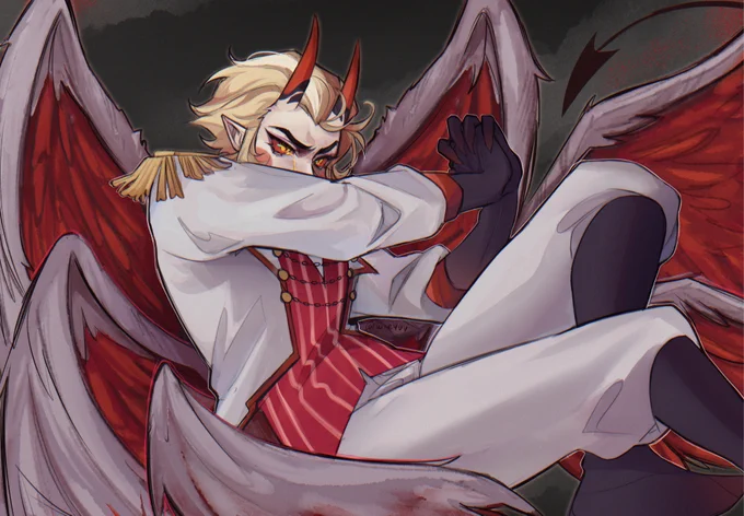 sometimes i forget that this was my first lucifer fanart........ i love it sm