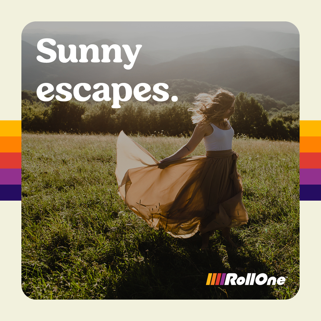 Sunny escapes are a summer state of mind

☀️ 

#RollOne #RO #GetBackToBasics