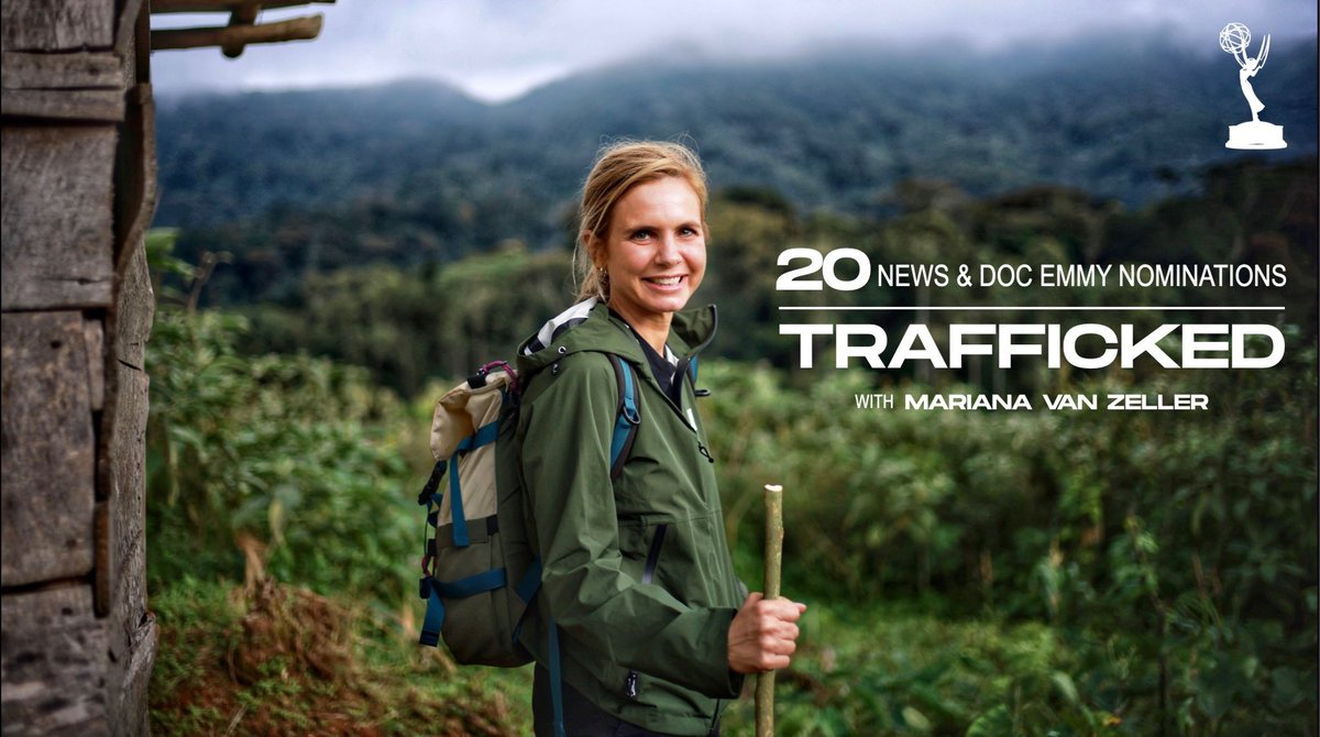 Mariana van Zeller (@marianavz) on Twitter photo 20 Emmy nominations for Trafficked. Could not be prouder of our small but fearless team. <a href="/NatGeoTV/">National Geographic TV</a> <a href="/newsemmys/">News & Documentary Emmys</a> 20 Emmy nominations for Trafficked. Could not be prouder of our small but fearless team. <a href="/NatGeoTV/">National Geographic TV</a> <a href="/newsemmys/">News & Documentary Emmys</a>