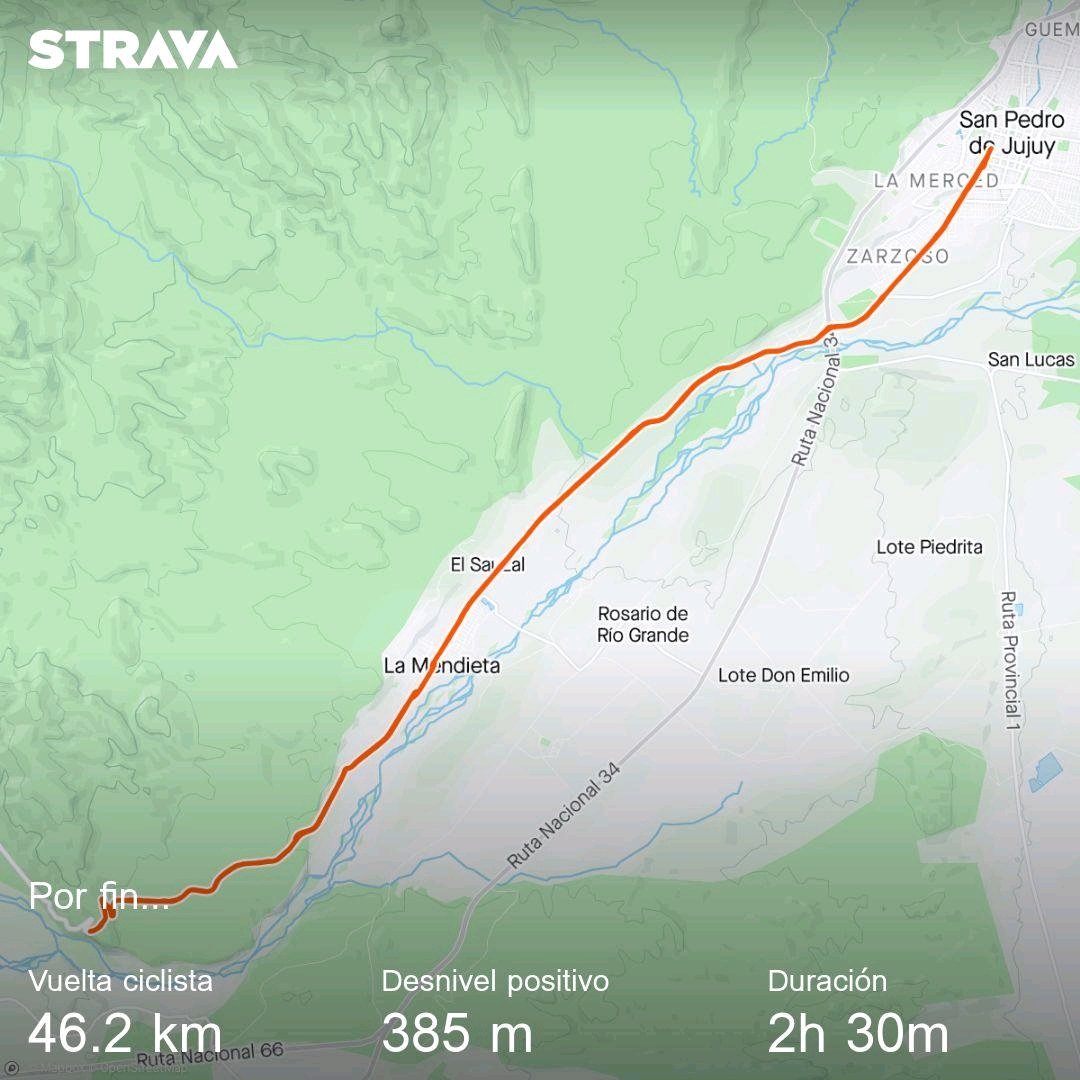 Echa un vistazo a mi actividad en Strava: strava.app.link/LtowHp5ZwLb