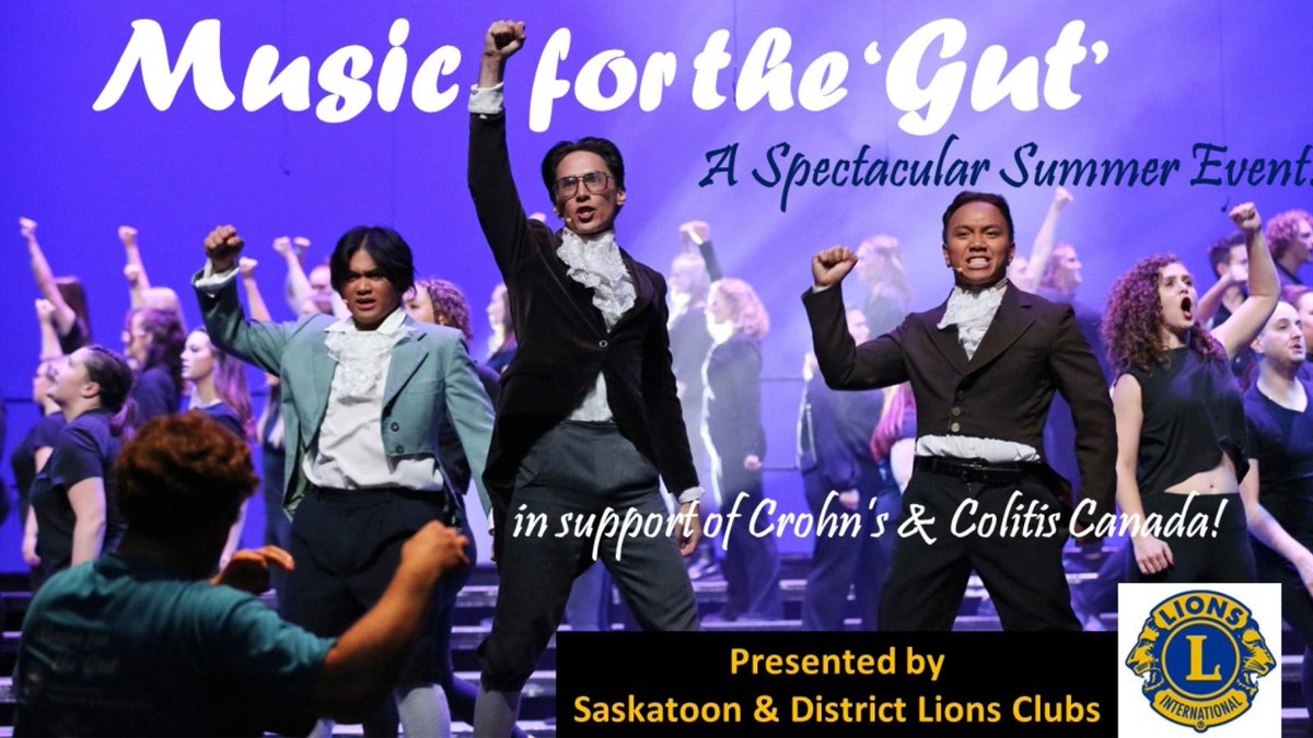 getgutsysk's tweet photo. Less than one month to go to the hottest ticket in town!  You definitely don't want to miss out on the 14th annual Music for the Gut in support of Crohn's and Colitis Canada. Friday August 23rd at 7:30pm at TCU Place. Purchase your tickets at:
 https://t.co/WjVbfreitG https://t.co/Me92dNk7Z8