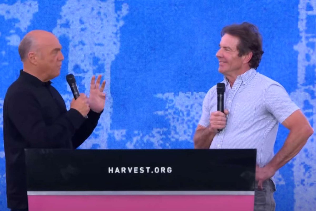charisma_news's tweet photo. The “Reagan” star admitted it took him a “long time to figure out” his Christian journey and said it’s still a journey in progress.
Read Now 👉👉👉 https://t.co/Cj5zYcW8SV

#HolySpirit #faith #HarvestCrusade #DennisQuaid @greglaurie #testimony #CharismaNews #Charismamedia https://t.co/LnHRciC3II