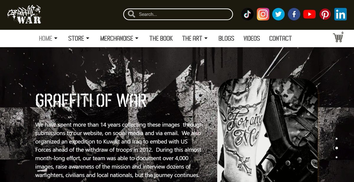 The Graffiti of War tweet media