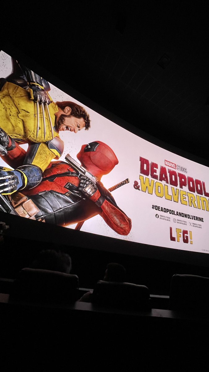 Now watching  #DeadpoolAndWolverine