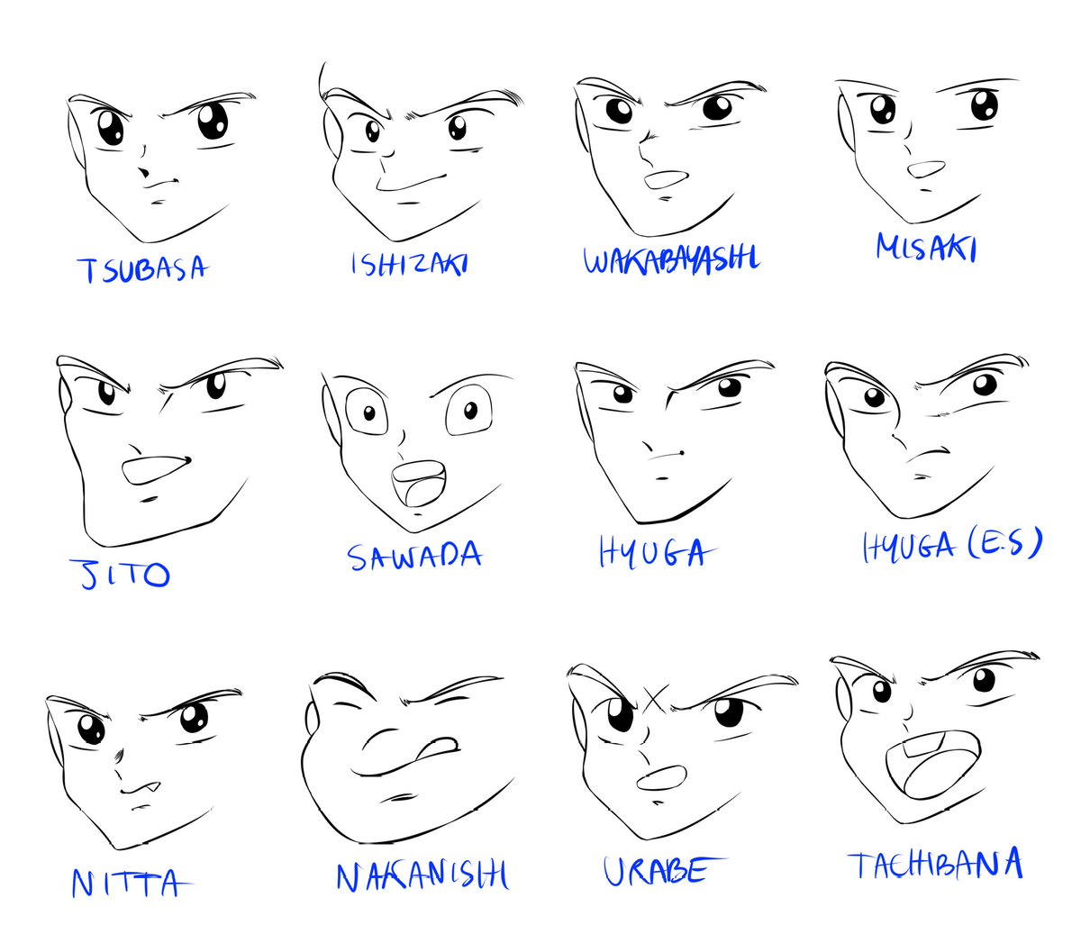 Subtleties in face designs (Japan Youth Edition)