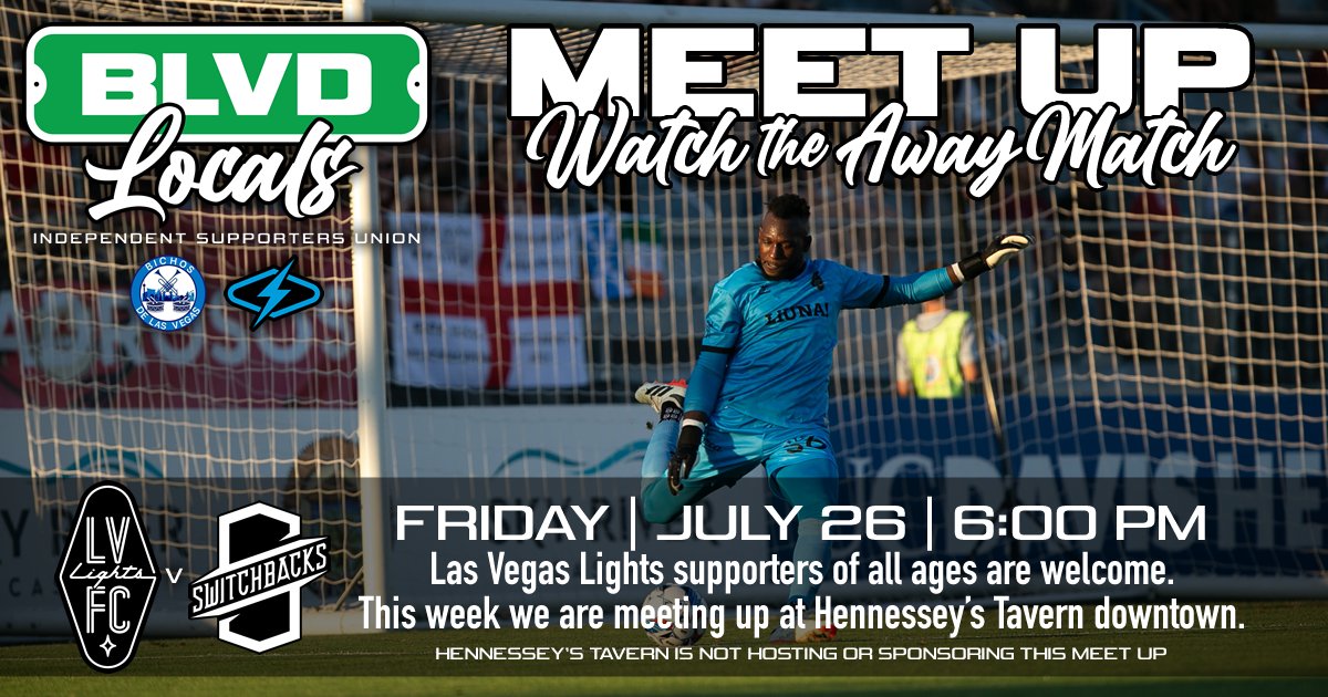 Come join us tomorrow at 6 PM on Fremont St to watch the Lights take on the Switchbacks! ⚽️ 

#SupportLocalSoccer