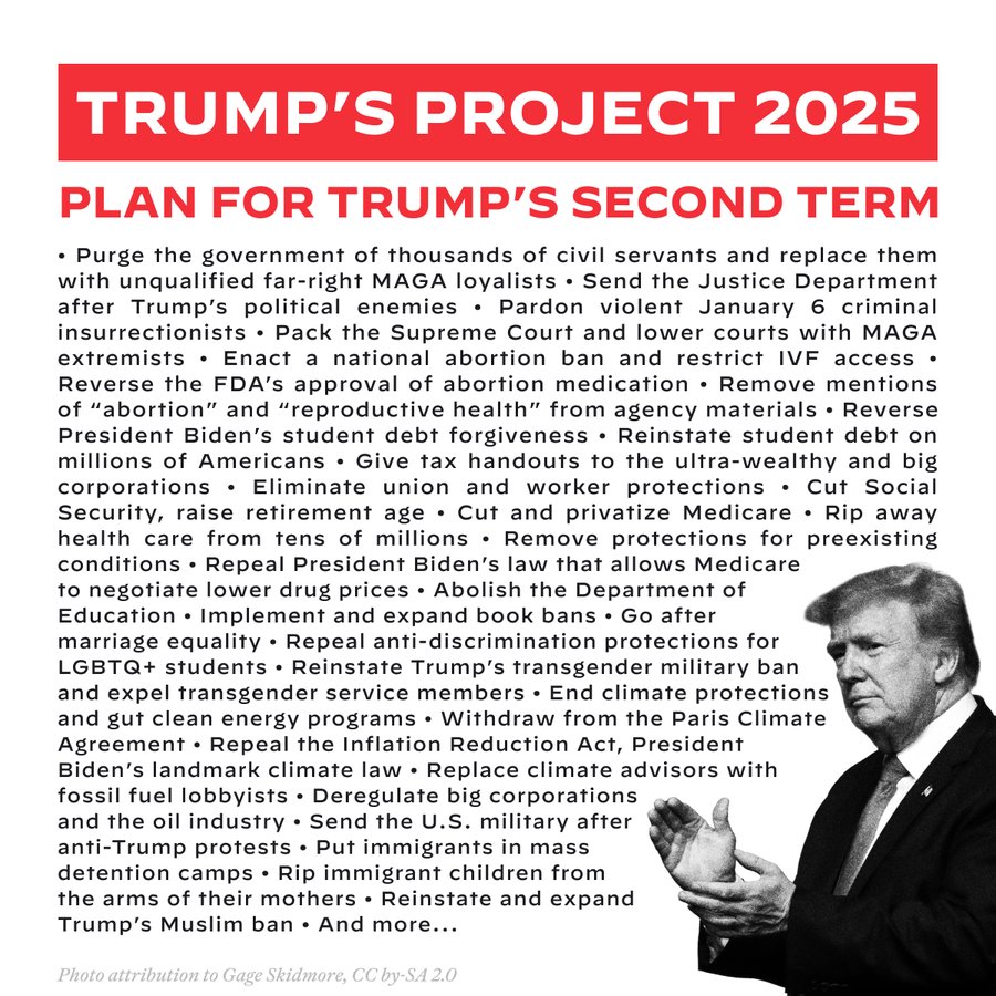 KamalaHQ's tweet image. "Many of the points are fine"

— Donald Trump