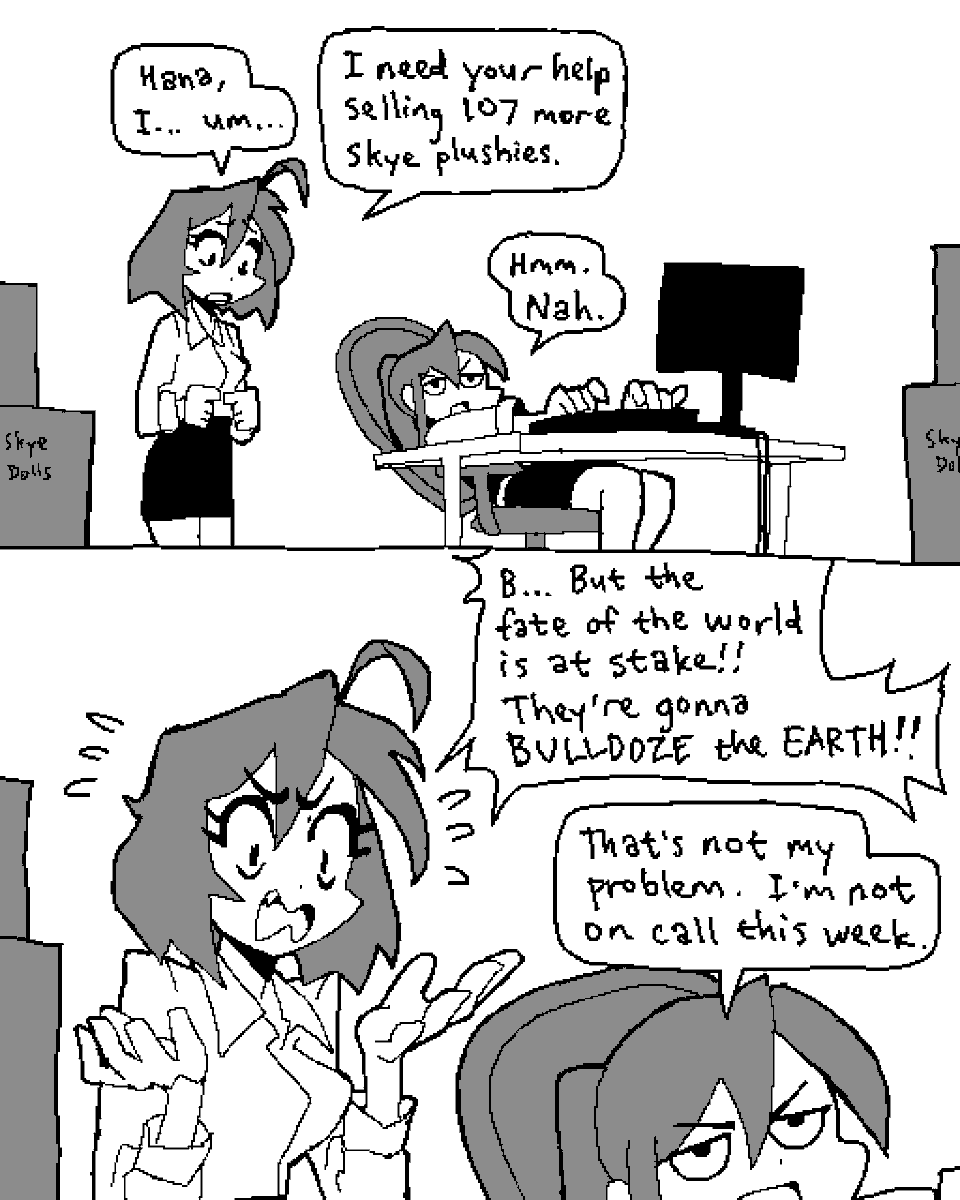 Skye asks for help 