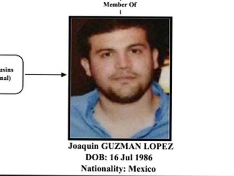 🇺🇸🇲🇽 | URGENTE: EL NARCOTRAFICANTE MEXICANO JOAQUÍN GUZMÁN LÓPEZ, HIJO DE EL CHAPO GUZMÁN, HA SIDO DETENIDO EN ESTADOS UNIDOS.