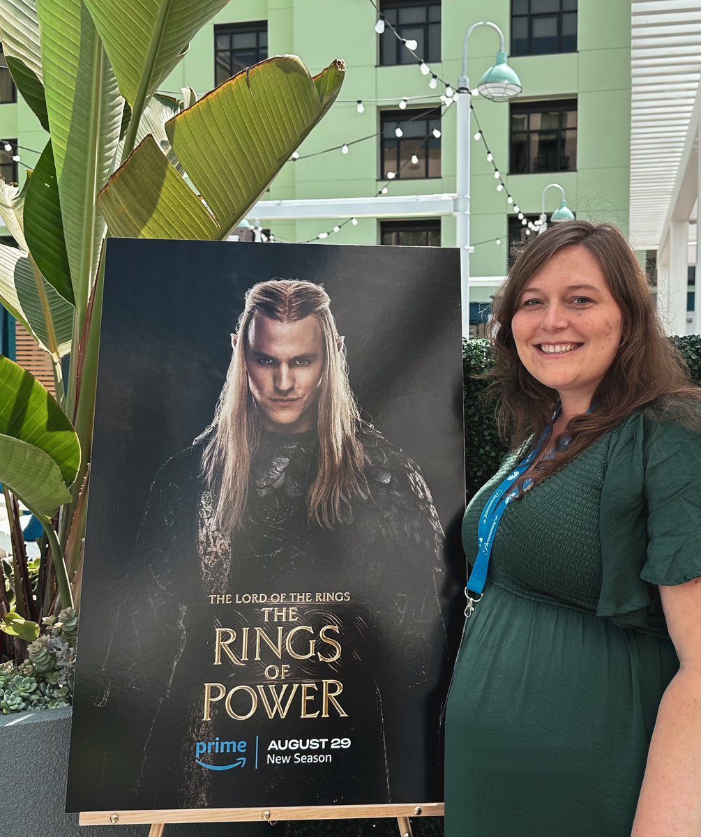TeawithTolkien's tweet photo. can’t believe we’re finally here. trailer tomorrow!!! 

@theringsofpower @PrimeVideo  #PrimeVideoCreator  #TheRingsofPower #SDCC https://t.co/XWfSzH5Icv
