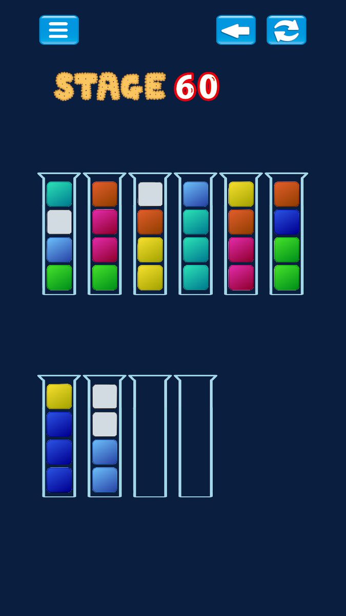blocksortpuzzle's tweet photo. ブロックソートパズル
Block Sort Puzzle

ブロックを入れ替え同じカラーを揃えるパズルゲーム🎮

無限に遊べるパズルゲームでスキマ時間に脳トレしよう！

iOS（無料）
https://t.co/3L0LmLu7Bz

#パズル #脳トレ #スーパーゲ制デー #indiedev #ゲーム制作 #プログラミング学習 #gamedev https://t.co/oG9s3bcbFn