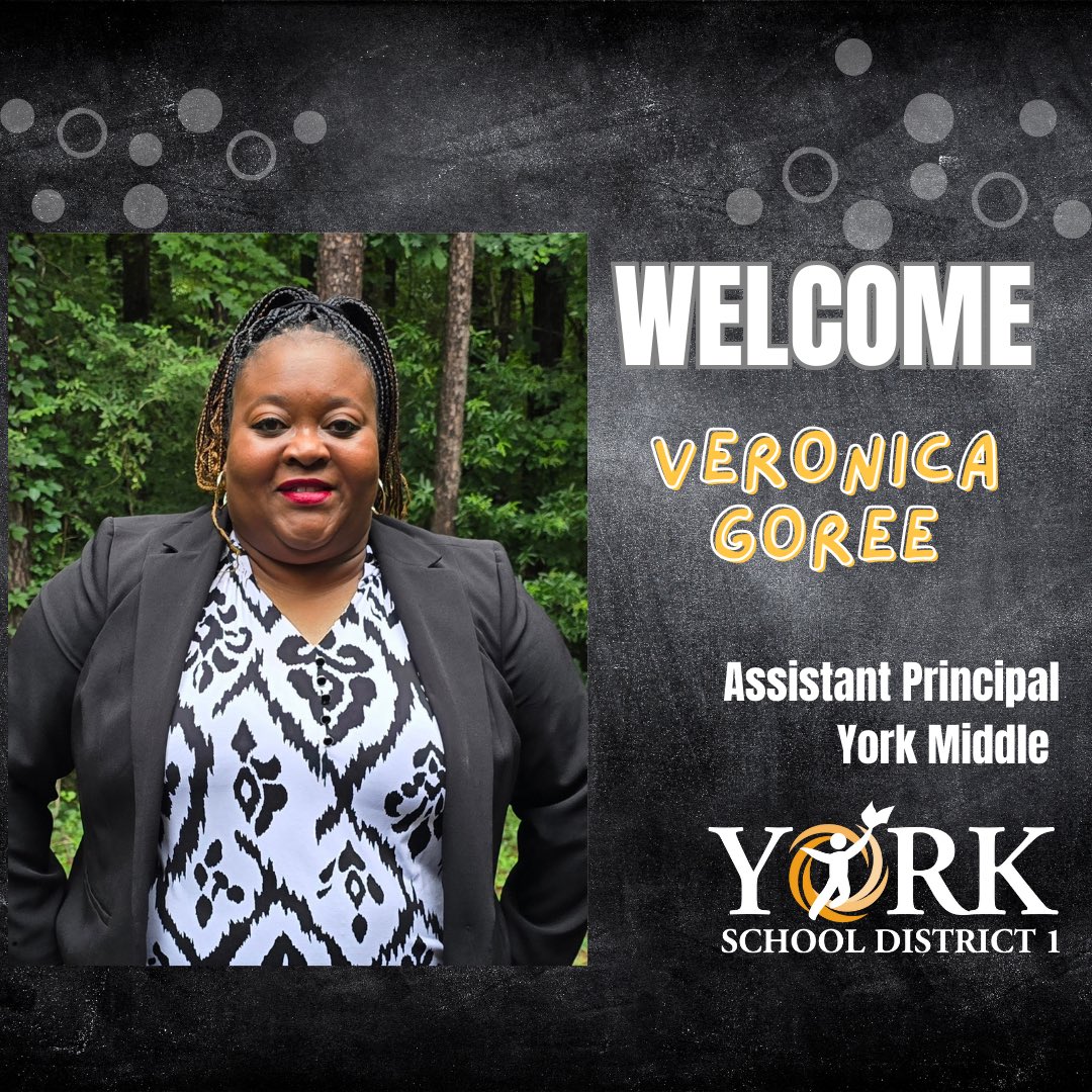 Welcome to the Admin team, Mrs Goree! #7thGrade #EllevateToExcellence