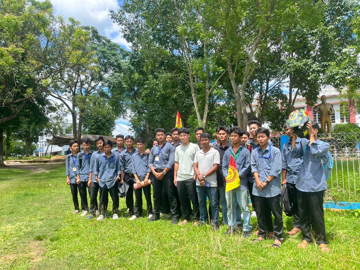 tisftipra's tweet image. Glimpse of the #TISF Khowai unit&apos;s flags affixing program at D.D.M.C., we stand united in our pursuit of empowerment and progress of the indigenous students. 

#StandForUnity 

#BubagraLongLive 
#TISFLongLive