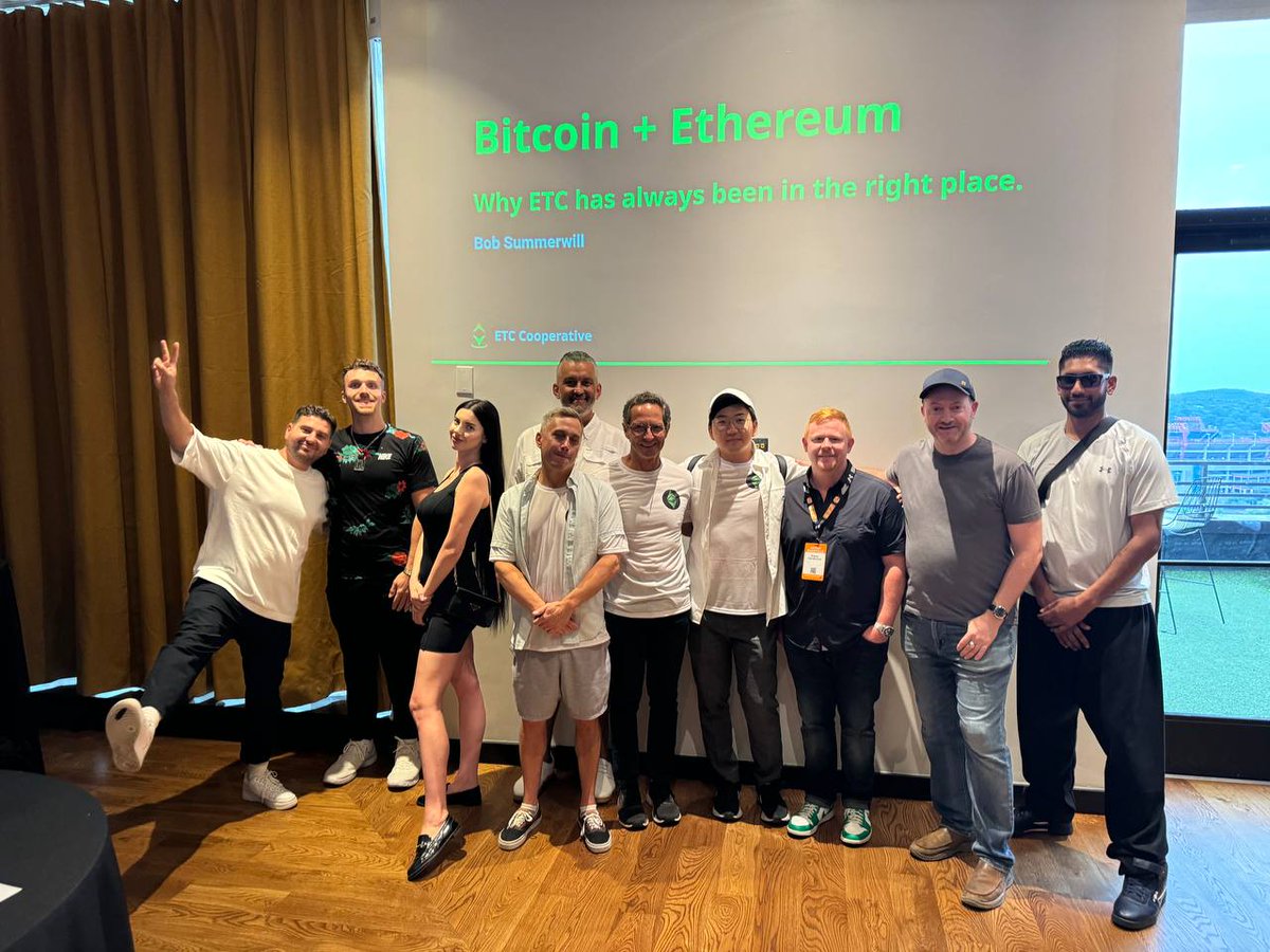 ETC Grants DAO had an incredible time at the ETC Community meet-up in Nashville! 🚀 The energy and enthusiasm were contagious as we delved into enlightening discussions about why $ETC has always been in the right place. So many thanks to <a href="/BobSummerwill/">Bob Summerwill</a>, <a href="/RocketETC/">Donald McIntyre</a>, and