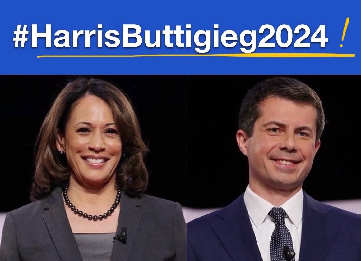 holyspacemonkey's tweet photo. Poll after poll after poll shows that Secretary Pete Buttigieg is the most popular contender for President Kamala Harris’ VP! They’ve been working together already for almost 4 years. Pete can hit the ground running on day one. This is THE ticket for the win! #HarrisButtigieg2024 https://t.co/z0YkBREKyw