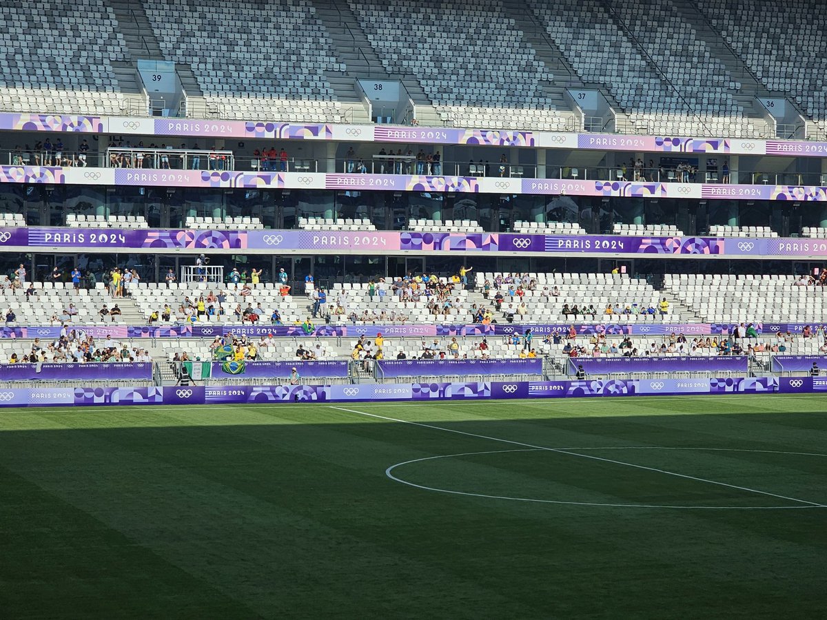 Présent à Bordeaux @MatmutAtl pour 🇳🇬🆚️🇧🇷 pour <a href="/Paris2024/">Paris 2024</a> 
👍 <a href="/ReseauAndes/">ANDES</a> 
#football #Olympics2024