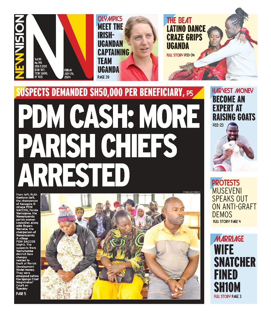 StuartYiga's tweet photo. GRAB YOUR COPY!
ENJOY #FRIDAYVISION, #BUKEDDE. @BarbaraKaija
@nyamadon @newvisionwire @bukeddeonline @MlLefranc @tvwestUG @ArthurBaguma1 @MukiibiH_NV @bukeddetv @JudiciaryUG @realDonaldTrump https://t.co/B9UzjGCqlD