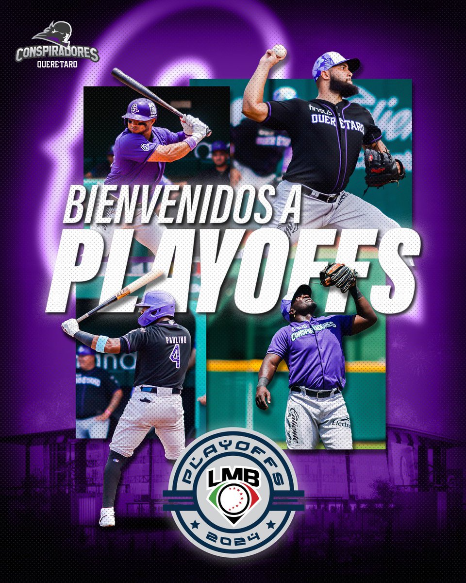 Primera temporada ☑️
Siguiente paso 🔜 

¡Bienvenidos  a playoffs <a href="/ConspiradoresQr/">@ConspiradoresQro</a> 🥷🏻!

Debutando y llegando lejos 🔥 

#BeisbolizaTuVida ⚾️