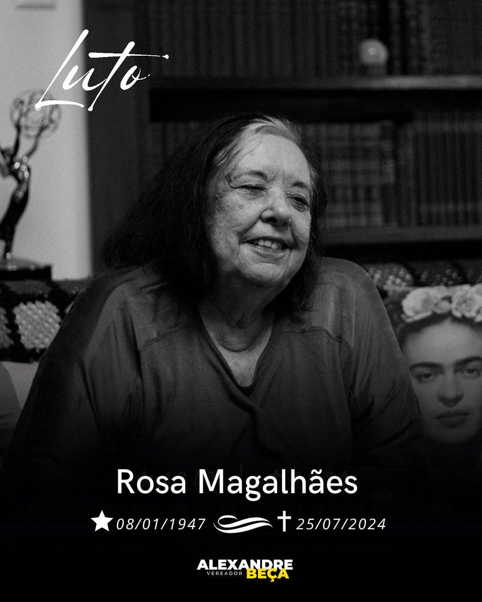 beca_alexandre's tweet photo. É com muita tristeza que nos despedimos de uma grande mulher, que em algumas semanas estaria comigo em uma ocasião muito especial!

Rosa, que você descanse e Deus te receba de braços abertos! 

Que bom que você em vida soube o quanto você é querida! 🤍 #rosamagalhoes https://t.co/gPdt0rtagl