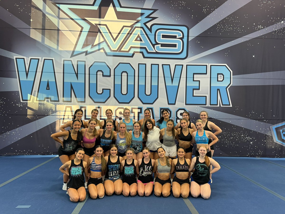When in BC, we stopped by <a href="/VAS_Cheer/">Vancouver All Stars</a> to visit <a href="/LizGigante/">Liz Gigante Ulrich</a> and some of their worlds teams!!!  Thank you for the warm welcome to the West Coast.