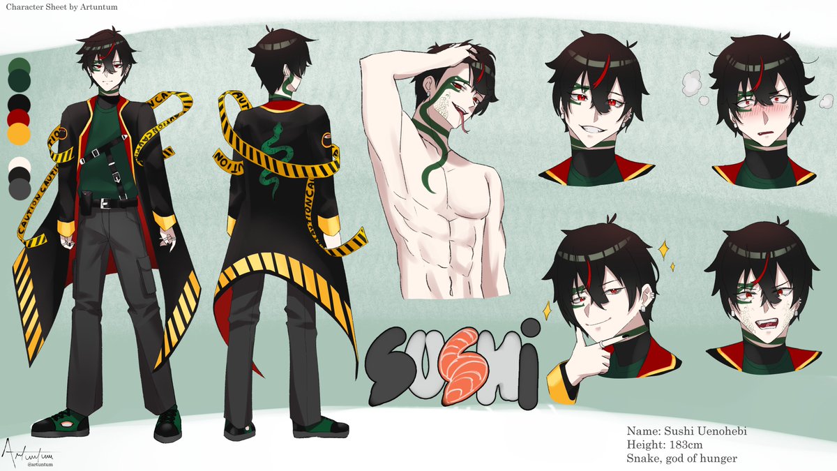 Sushi Uenohebi｜Snake God 🍣🐍【EN Vtuber】 tweet media