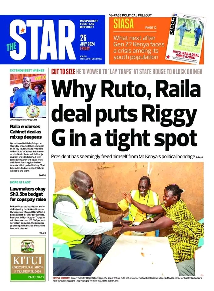 omwambaKE's tweet photo. Today's Bold Headlines guys! https://t.co/EEIohgVkSX
