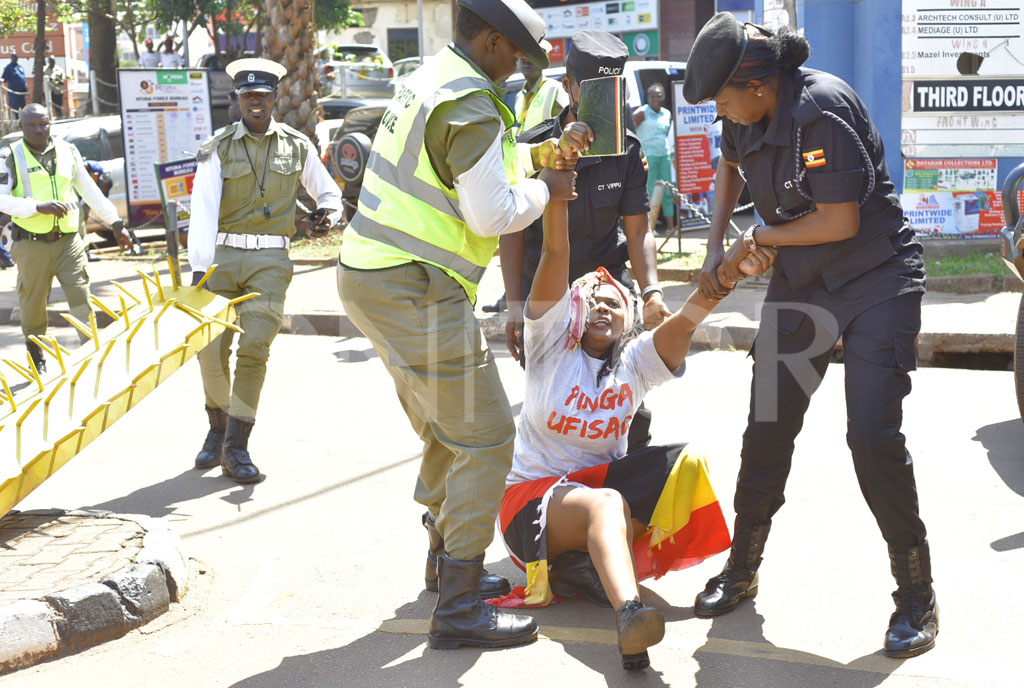 UPDATE: "The US is concerned by the arrest of over 90 Ugandan citizens peacefully demonstrating against corruption and commends the courage of the media to ensure the Ugandan public stays informed. We urge that any allegations of individuals assaulted in detention be investigated