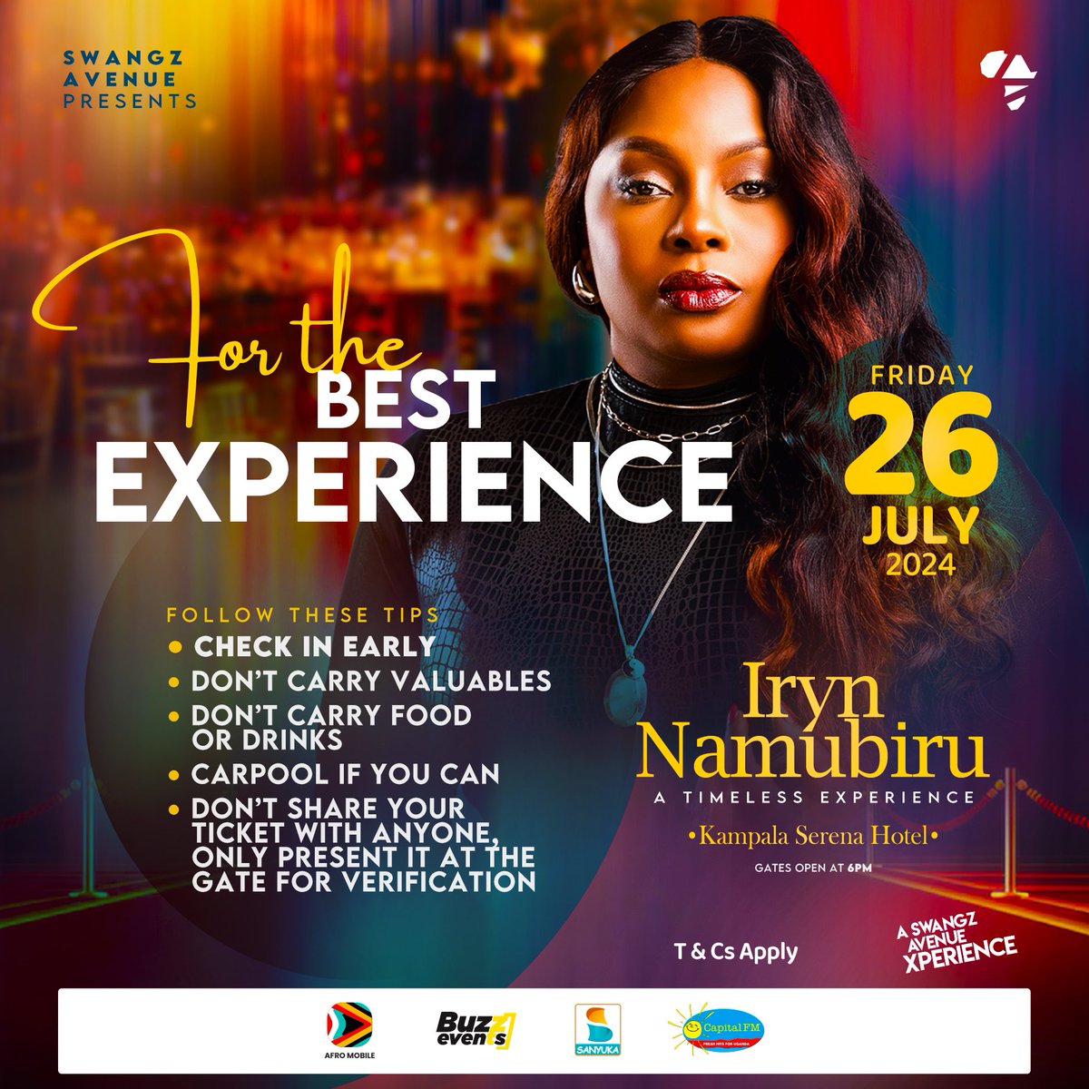 irynnamubiru's tweet image. Happy #TimelessExperience day!