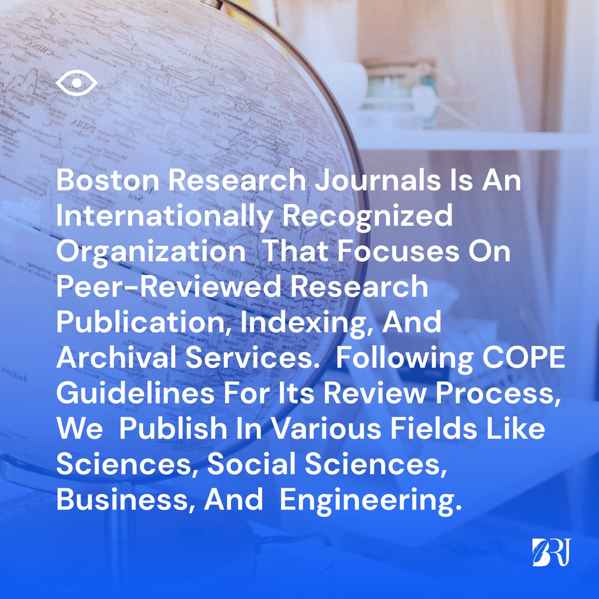 BostonRJournal's tweet photo. Boston Research Journals is an internationally recognized organization that focuses on peer-reviewed research publication, indexing, and archival services. 

#ResearchPapers #publication #BRJ #researchpublication #bostonresearchjournals #researchers #research #PhD https://t.co/bVgfCaglB7