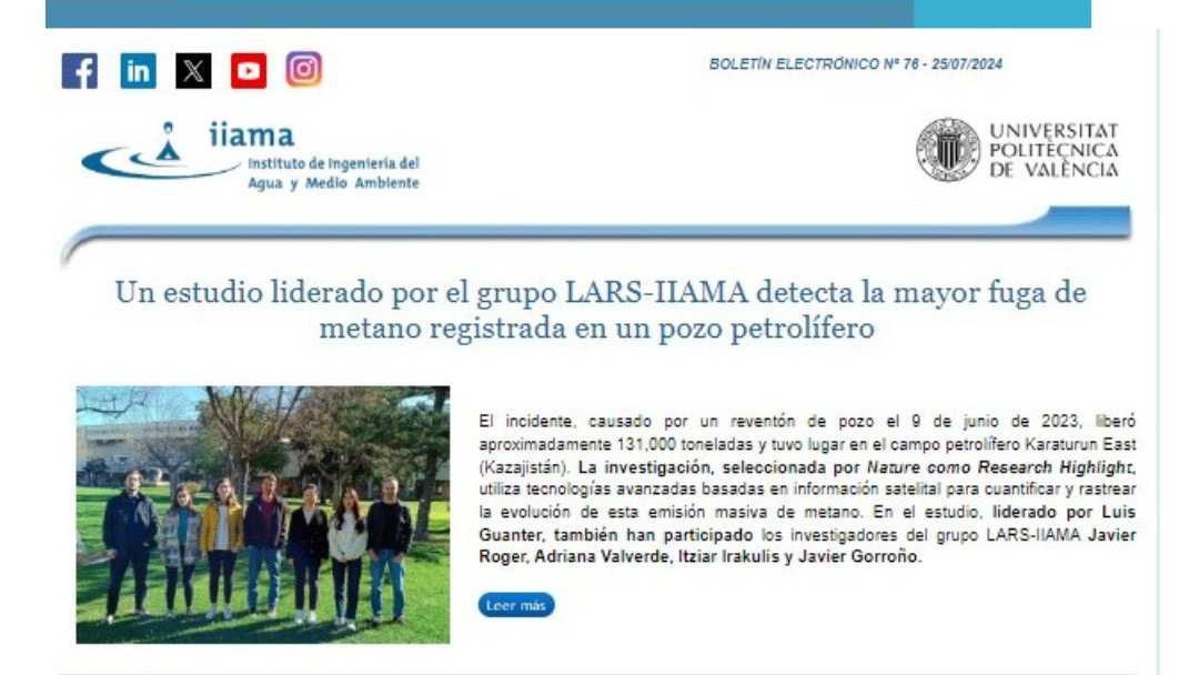 iiama_upv's tweet photo. 📬 ¡Ayer enviamos nuestro boletín de noticias📩 del IIAMA! 
😀Si te lo perdiste, aquí lo compartimos para que estés al día con nuestras últimas novedades.
🔗 https://t.co/wh5g9U7o7z
😉¡No olvides suscribirte para recibirlo!
#IIAMA #Boletín https://t.co/3E9giw2prT