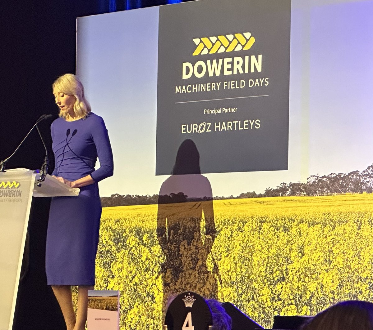 Steve Martin MLC (@stevemartinmlc) on Twitter photo A great crowd of 700 for the Bringing Dowerin Downtown lunch at Crown today.
<a href="/DowerinFieldDay/">Dowerin Machinery Field Days</a> General Manager Danielle Green and her team brought the best of WA agriculture to the city today.
The Dowerin Field Day is also celebrating its 60th anniversary later this year. A great crowd of 700 for the Bringing Dowerin Downtown lunch at Crown today.
<a href="/DowerinFieldDay/">Dowerin Machinery Field Days</a> General Manager Danielle Green and her team brought the best of WA agriculture to the city today.
The Dowerin Field Day is also celebrating its 60th anniversary later this year.