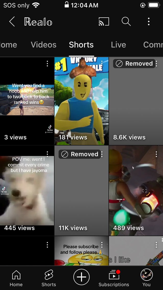 I haven’t got views in weeks and the only popular videos I had got copyrighted by fucking Skibidi toilet not lie