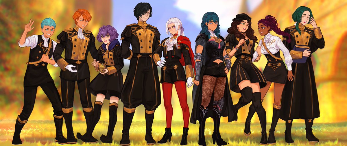 sethkiell's tweet photo. Happy Anniversary Fire Emblem Three Houses! You will always have a place in my heart #FE風花雪月5周年 https://t.co/dpChv1e0J6