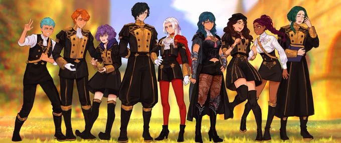 Happy Anniversary Fire Emblem Three Houses! You will always have a place in my heart #FE風花雪月5周年 