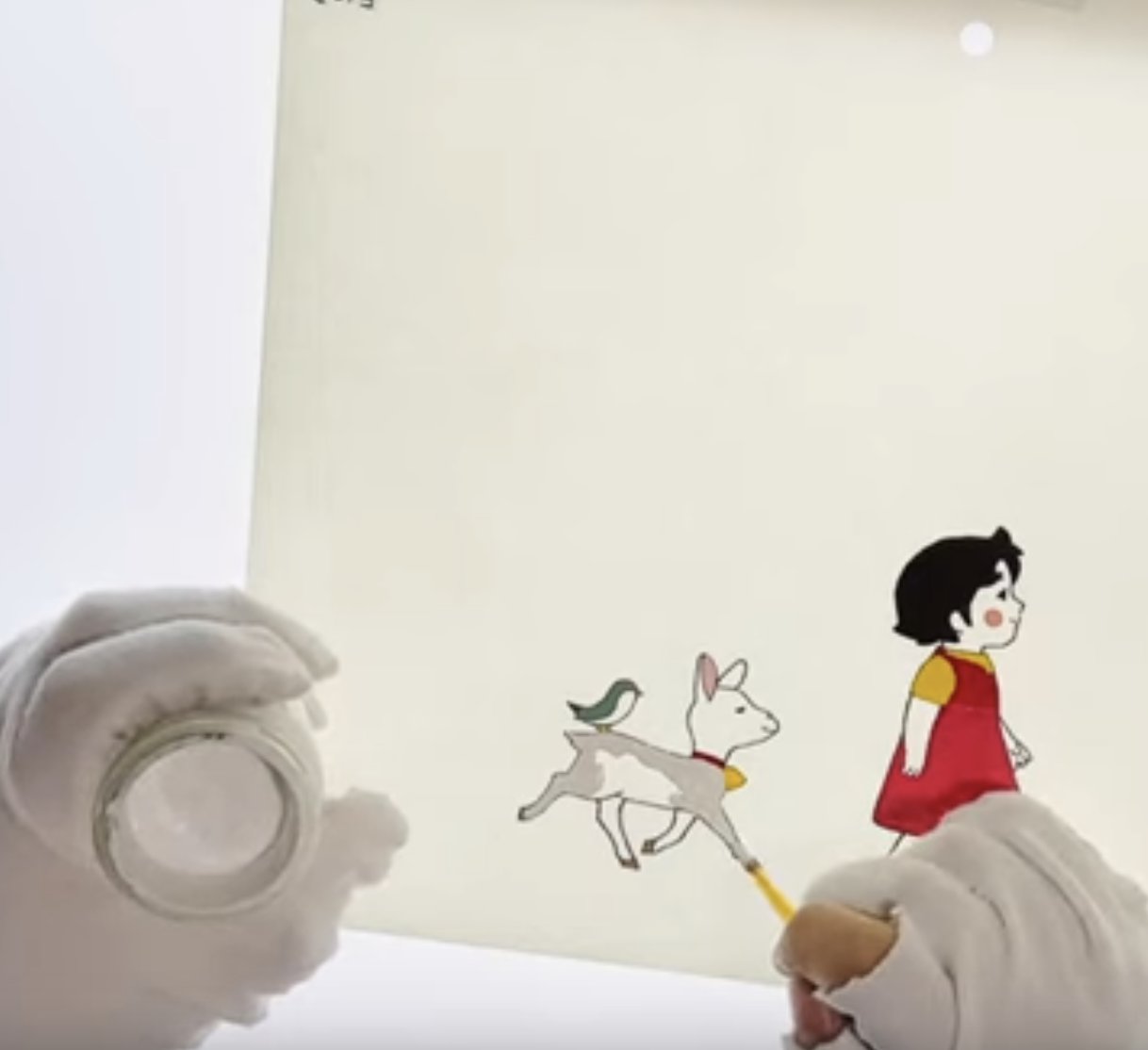 絶品】 アルプスの少女ハイジ 真贋不明です セル画 絵画 - 絵画
