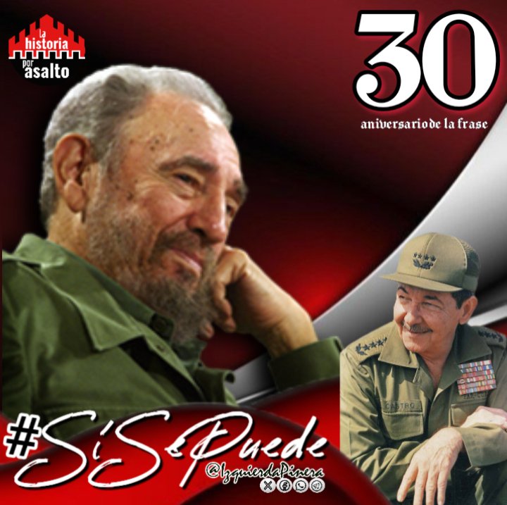 IzquierdaPinera's tweet photo. ♥️🖤“La permanente enseñanza de Fidel es que #SíSePuede, que el hombre es capaz de sobreponerse a las más duras condiciones si no desfallece su voluntad de vencer, hace una evaluación correcta de cada situación y no renuncia a sus justos y nobles principios.”
#LaHistoriaPorAsalto https://t.co/KZO9831IkC