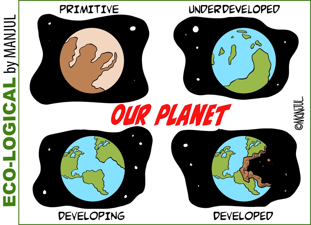 ETPrime_com's tweet photo. #Greentoon of the day by @MANJULtoons https://t.co/Lxm3k5l5tA