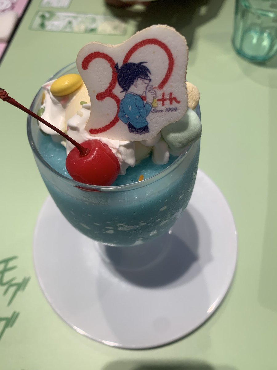 ldw329's tweet photo. #30th名探偵コナンカフェ　#コナンカード
コナン30周年すげぇ〜
やっぱ蘭と新一すきぃ https://t.co/5dMFcTtlEr