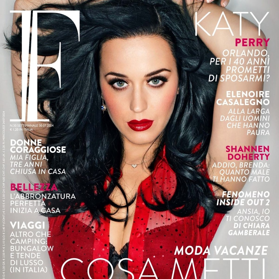 Katy Perry featured in IF Magazine Italy, July 2024 More images at:  https://t.co/iKolZNKkt5, image size:1080x1080