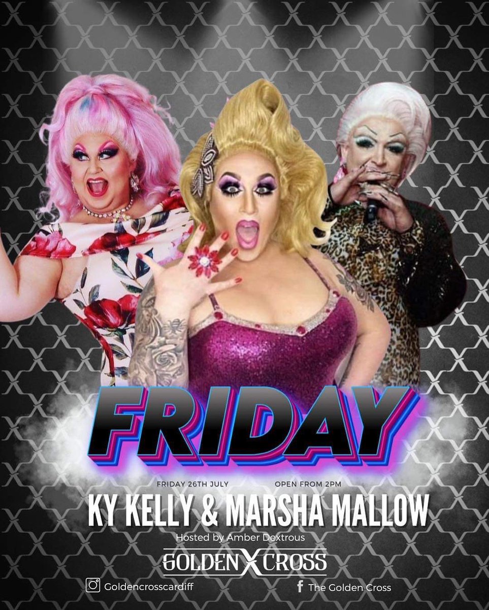 Tonight three fabulous acts, <a href="/KYKellyOfficial/">KY Kelly</a> <a href="/MissMMallow/">Marsha Mallow</a> &amp; <a href="/AmberDextrous1/">Amber Dextrous</a>